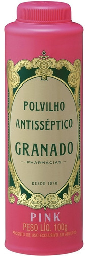 Talco Granado Pink Em Frasco 100g