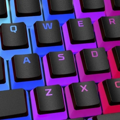 Imagen 4 de 6 de Outlet Keycaps Hyperx Pudding Full Set Negras Español