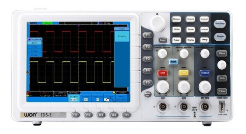 Osciloscopio Digital 30mhz / 2ch Sds5032e Tft 8 Pulgadas