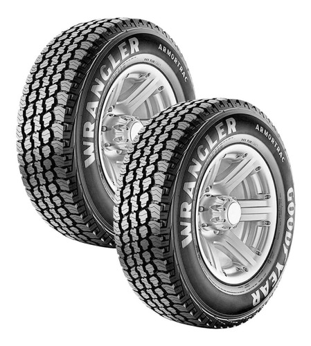 Paq. 2 Llantas 235/75 R15 Goodyear Wrangler armortrac 109s