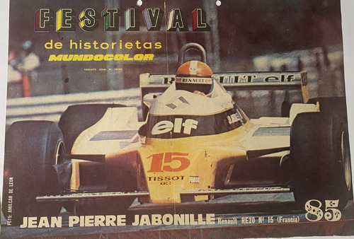 Automovilismo Jean Pierre Jabonille 1980 Clipping N° 85  Mv