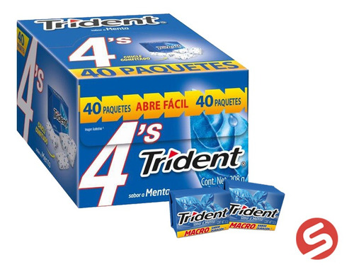 Trident 4's Menta 40pzs
