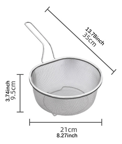 Frying Basket, Noodle Strainer, Style A Design