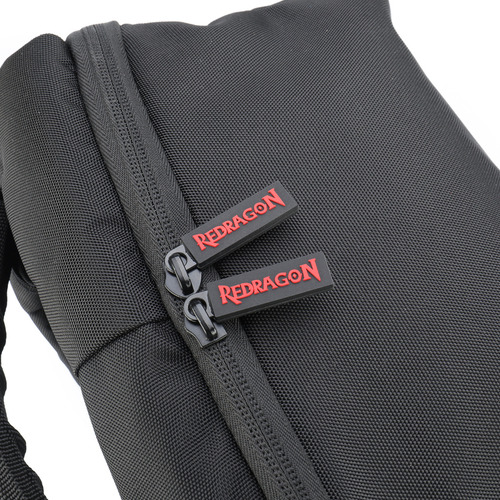 Mochila Redragon Gb-93 Porta Notebook Negra 15.6 Negro Lisa