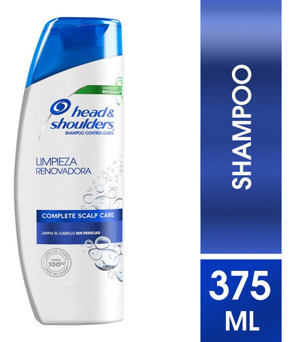 Shampoo Head & Shoulders Limpieza Renovadora 375ml