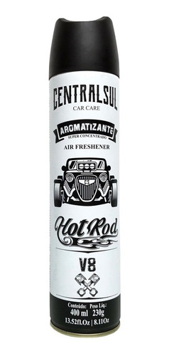 Aromatizante Centralsul Spray Hot Rod V8 400ml