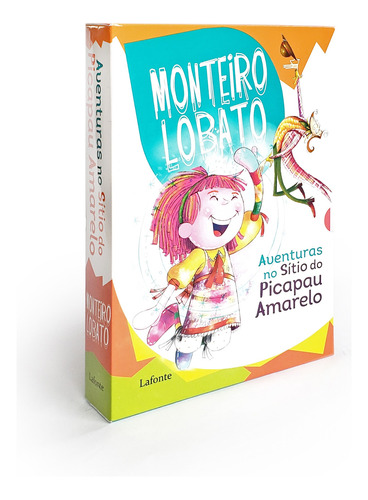 Box Monteiro Lobato - 4 Volumes: As Aventuras no Sítio do Picapau Amarelo, de Lobato, Monteiro. Editora Lafonte Ltda, capa dura em português, 2020
