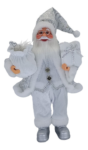 Muñeco De Nieve Santa Claus Muñeca Adorno Decoración Mesa