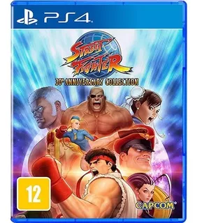 Street Fighter 30 Anniversary Collection Ps4 Midia Fisica