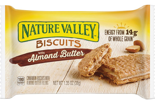 Nature Valley Galletas De Mantequilla De Almendras 16ct, 1.