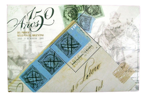 Argentina, Lote Gj Hb 175 + Sello 150 Años Sello Mint L2504