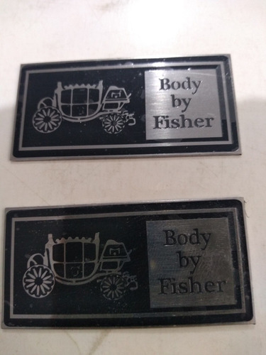 Emblema Para Estribos Fisher (Usado)