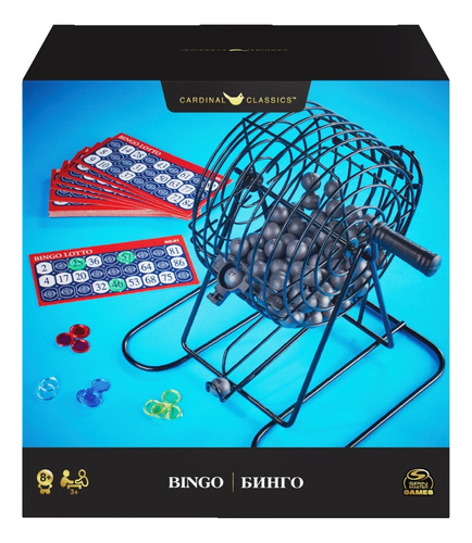 Bingo Deluxe Spin Master Bolillero De Metal +8 Años