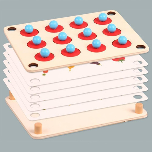 Juguete Desarrollo De La Memoria Montessori Memorice