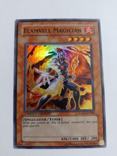 Flamvell Magician Super Rare Yugioh