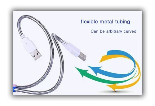 Imagen 3 de 5 de Lampara Usb 10 Led´s Para Laptop Pc Power Bank (favor Leer)