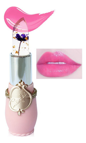 Lápiz Labial C Flower Crystal Jelly Con Cambio De Temperatur