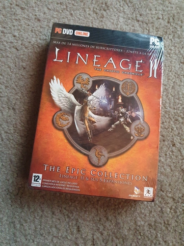 Lineage 2 Pc Original Nuevo Sellado Coleccion Abasto