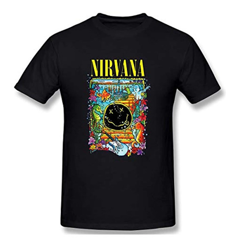 Fea Merchandising Camiseta Con Logo Nirvana