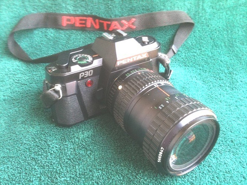 Cámara Analógica Pentax P30 Con Zoom 28/80mm