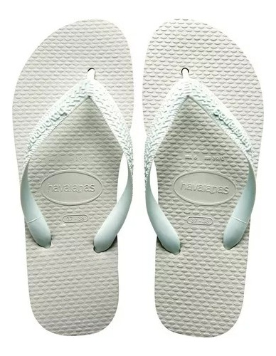 Ojotas Havaianas Liso Color Blanco Unisex Original