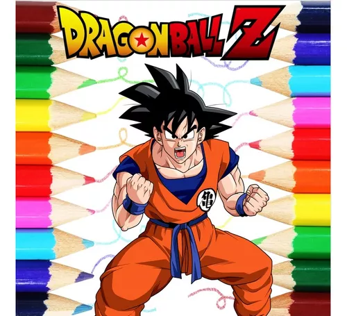 Livro Dragon Ball Para Colorir