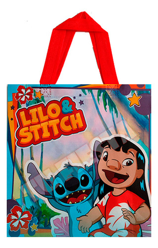 70 Bolsas Dulceros Reutilizables Lilo Y Stitch