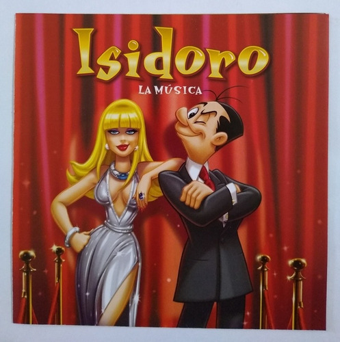 Isidoro Cd Nuevo  Música De La Película -twist -rock- Disco 
