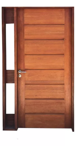 Puerta Exterior en Cedro de 2 Pulgadas con Acoples