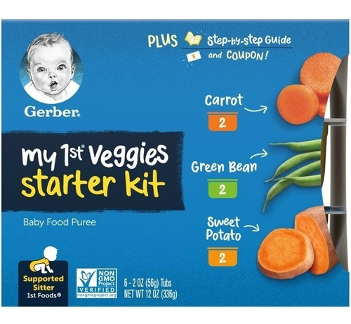 Gerber 1st Foods Veggie , Papilla De Vegetales Para Bebe