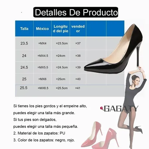 Tacones de frente new arrivals