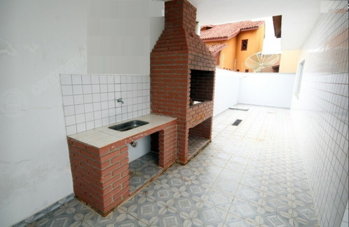 Imagem 2 de 8 de Casa No Bairro Grandesp Com Churrasqueira ,itanhaém -ca336-f