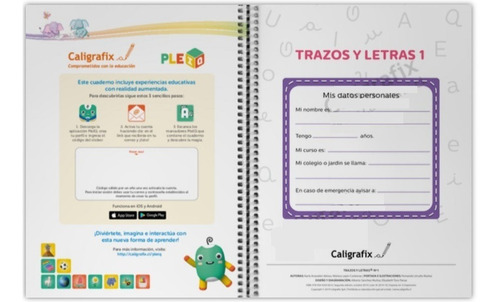 Imagen 3 de 6 de Trazos Y Letras N°1 Pleiq Caligrafix Edición 2021