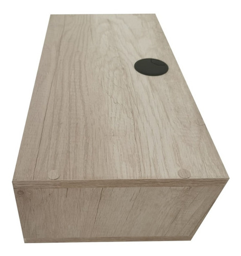 Imagen 4 de 8 de Repisa Flotante Moderna Cajón Para Equipos De Tv 50 X 25 Cm