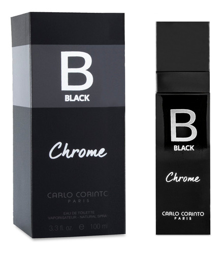 Perfume Carlo Corinto Black Chrome Edt 100ml Caballero