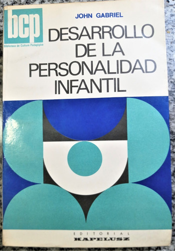 Libro Desarrollo De La Personalidad Infantil