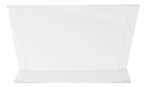 Display Porta Folha Acrílico A5 L Horizontal Balcão Mesa