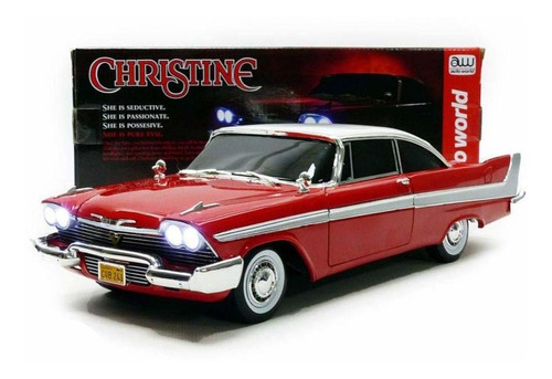 1/18 '58 Plymouth Fury Stephen King Christine - Coche De Cin