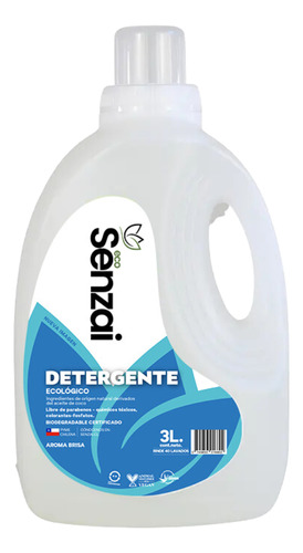 Detergente Senzai 3 Litros Aroma Brisa