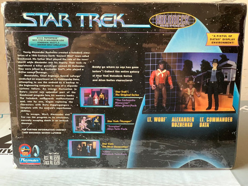 Set Star Trek, Holodeck Series, A Fistful Of Datas, Nuevo