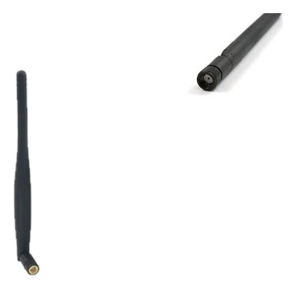 Antena Lan Inalámbrica Rubber Duck Conector Rp-sma 900 Mhz