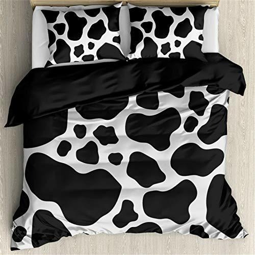 Fundas Para Edredones - Aoopistc Cow Print Duvet Covers S