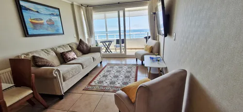 Se Vende Depto De 3d, Frente Playa Los Lilenes, Concón!