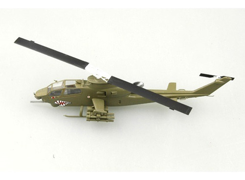 Miniatura Helicóptero Bell Ah-1f Cobra 1/72 Easy Model 37098 Cor Verde-musgo