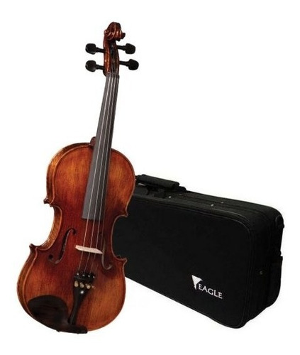 Violino Eagle Profissional Vk 544 4/4 - Tampo Maciço Sólido 