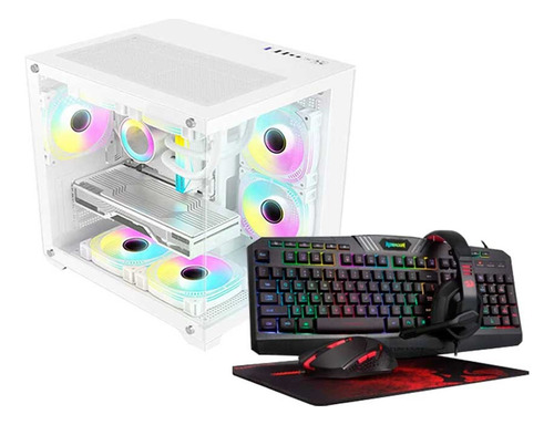 Kit Pc Gamer Ryzen 5 5500 Ssd 1tb Ram 32gb Rtx3050 Con Wifi