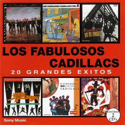 2 Cd Los Fabulosos Cadillacs - 20 Grandes Éxitos