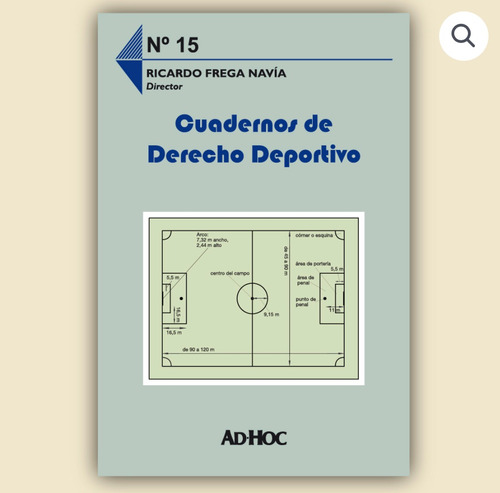 Cuadernos De Derecho Deportivo Nº 15 - Frega Navia