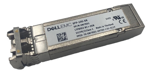 Transceiver Sfp+ Dell 10g Sr 850nm Dp/n 0wtrd1