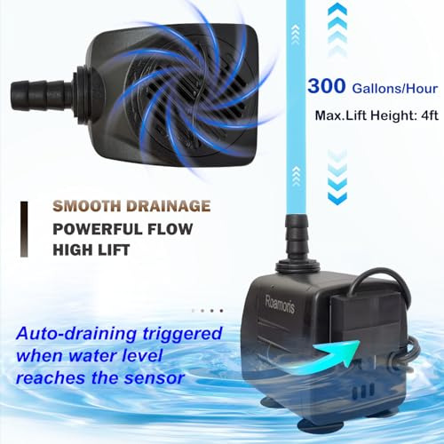 Bomba Sumergible Automática Con Sensor De Nivel, Bomba De A
